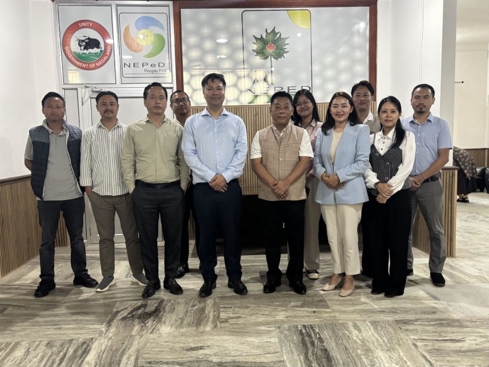 Officials from NagaEd and NEPED during the signing of five-year Memorandum of Understanding (MoU) in Kohima on June 10. (Photo Courtesy: NagaEd)