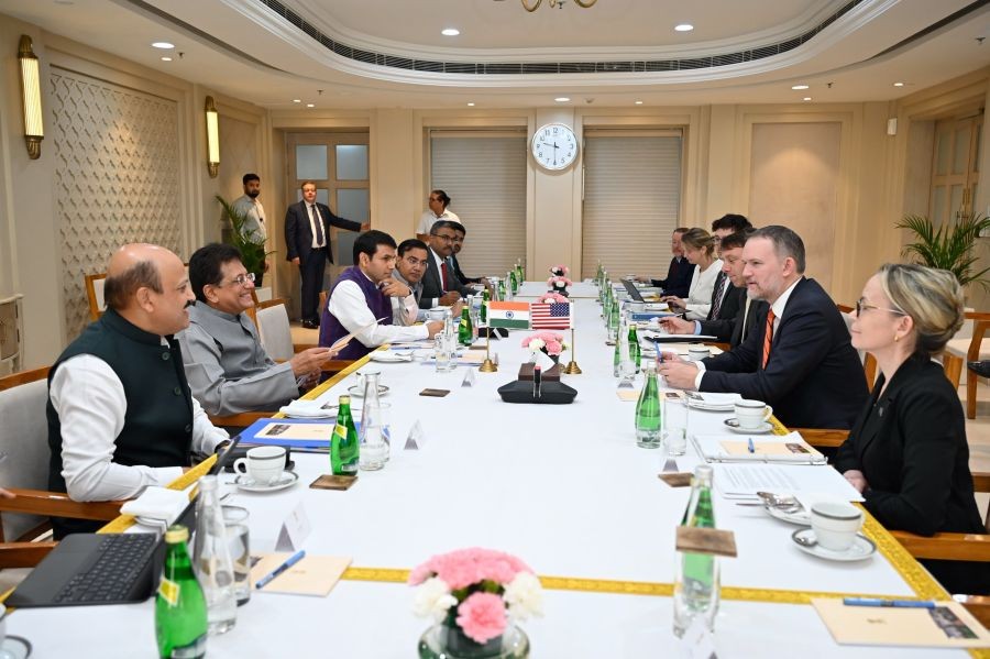 India, US conclude series of meetings to advance mutually beneficial bilateral trade pact. (IANS Photo)