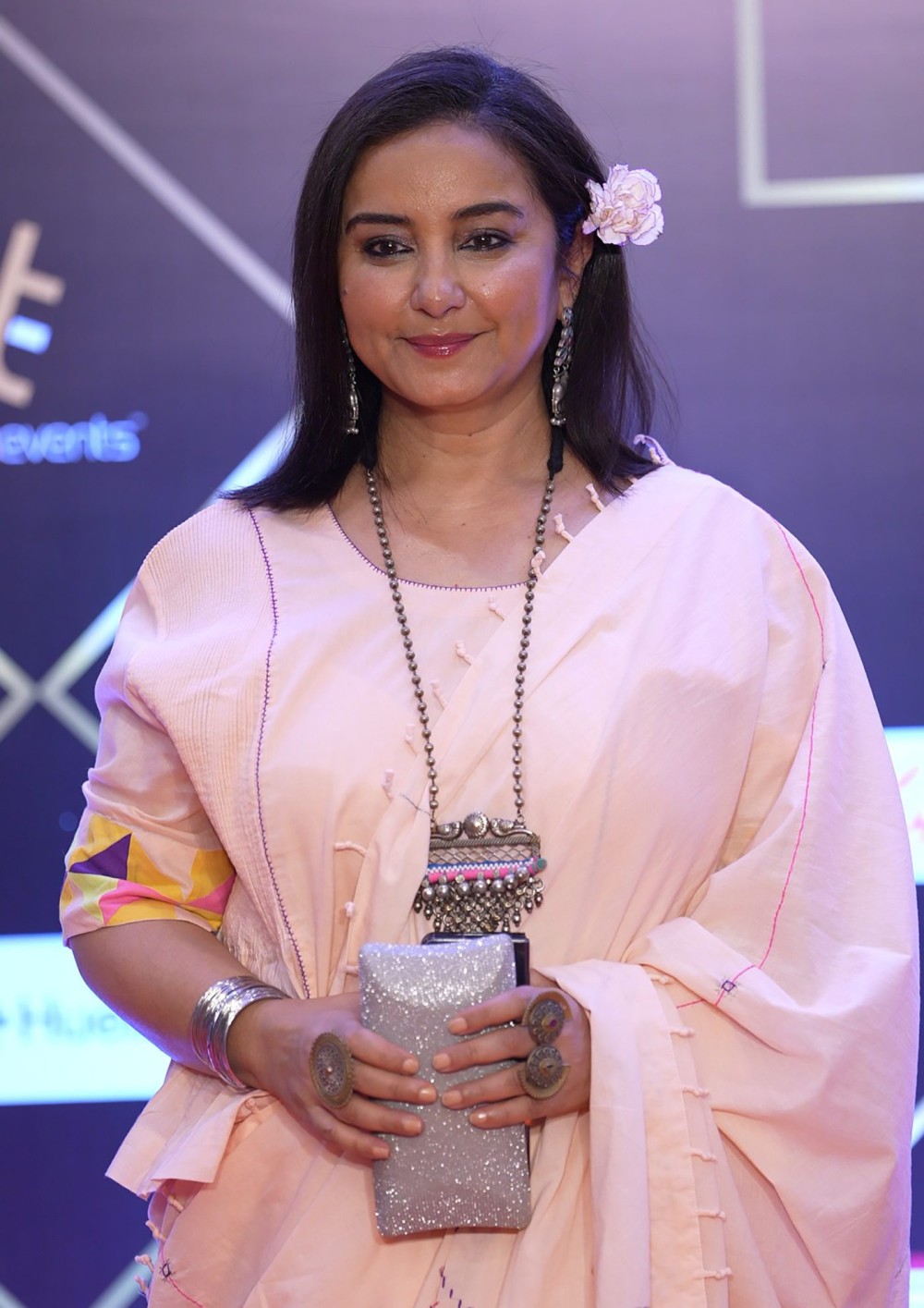 Mumbai: Actor Divya Dutta poses on the red carpet during the IWMBuzz Digital Awards Season 8 in Mumbai on Tuesday, June 16, 2026. (Photo: IANS)