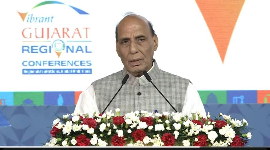 'World now listens when India speaks': Rajnath Singh. (IANS Photo)