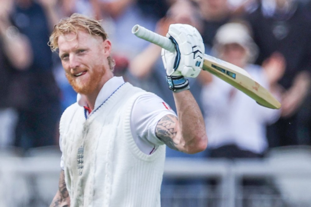 Manchester: England captain Ben Stokes walks off the field after his dismissal during Day 4 of the fourth Test match between India and England at Emirates Old Trafford in Manchester on Saturday, July 26, 2025. (Photo: IANS/Pankaj Nangia)
