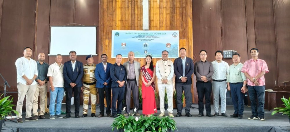 LEMSACHENLOK, in collaboration with the Longleng Forest Division and hosted by the Hükphang Village Council, observed World Environment Day 2026 on June 5.