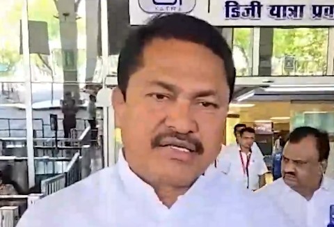 Congress leader Nana Patole. (IANS Photo)