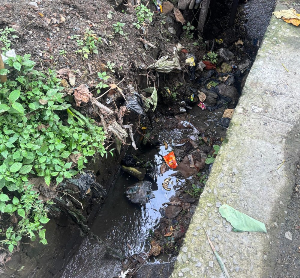 Drainage in a certain locality in Kohima. (Morung Photo)