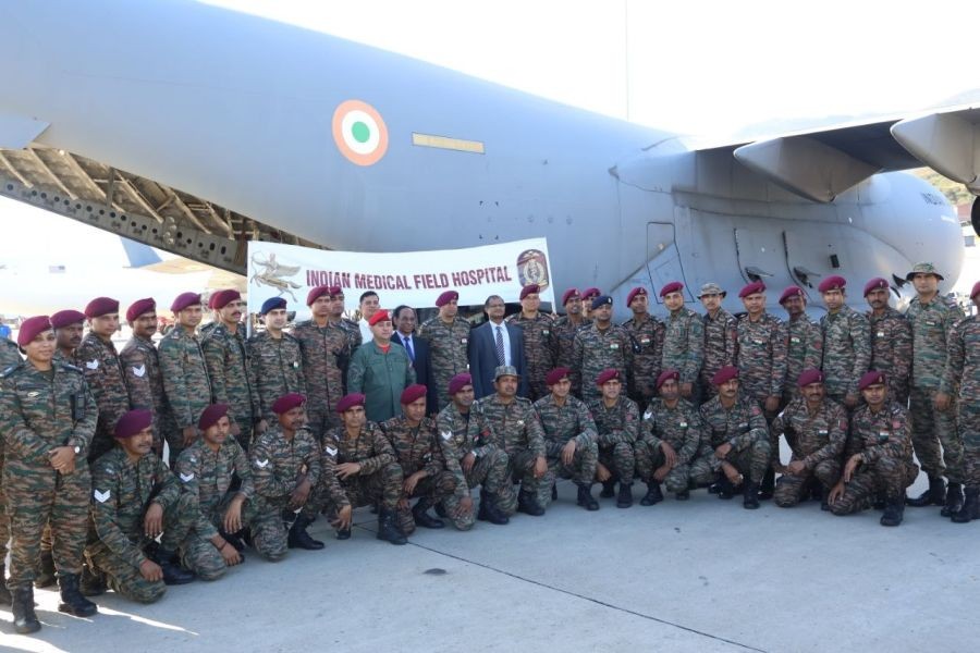 8000 medical procedures carried out by India's HADR mission in Venezuela during 'Operation Amistad’. (IANS Photo)