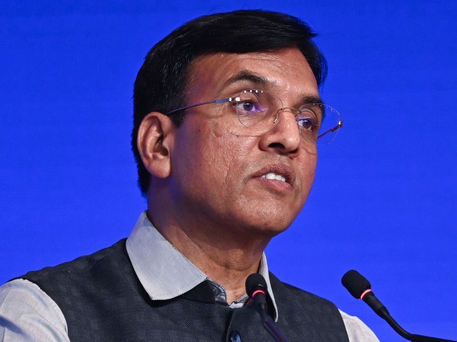 Union Minister for Labour & Employment and Youth Affairs & Sports Mansukh Mandaviya addresses a session at the Confederation of Indian Industry (CII) Annual Business Summit 2026 in New Delhi on May 11, 2026. (IANS/Deepak Kumar Photo)