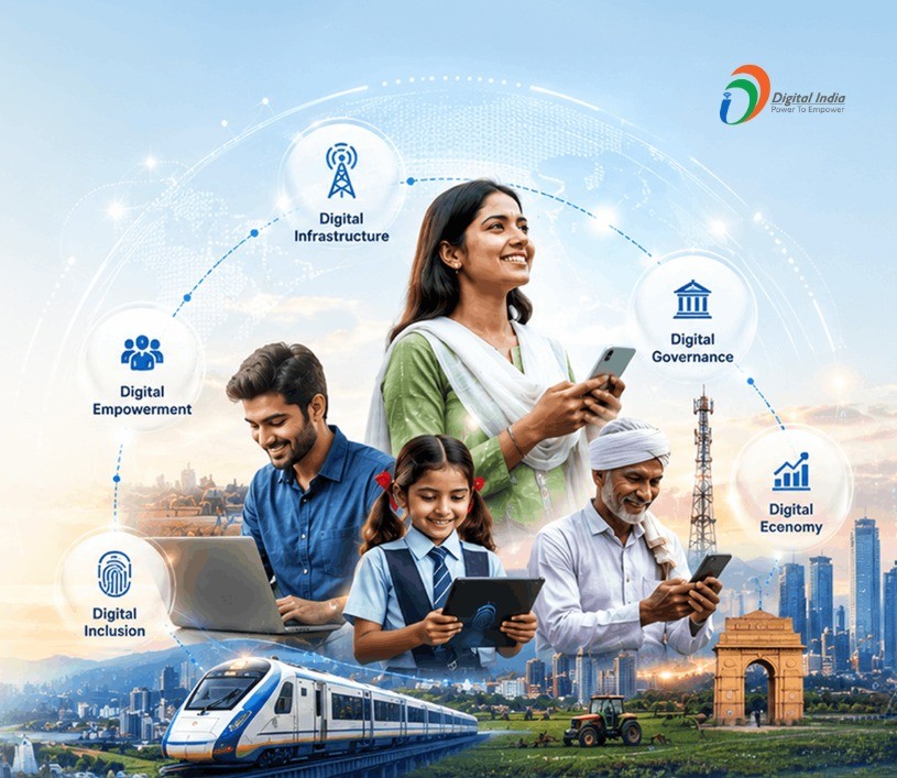 ‘Digital India’ redefined governance, empowered citizens, accelerated development.(IANS/Digital India Photo)