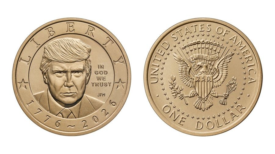 Trump to feature on new US $1 coin (Photo: Treasury Secretary Scott Bessent's X account)