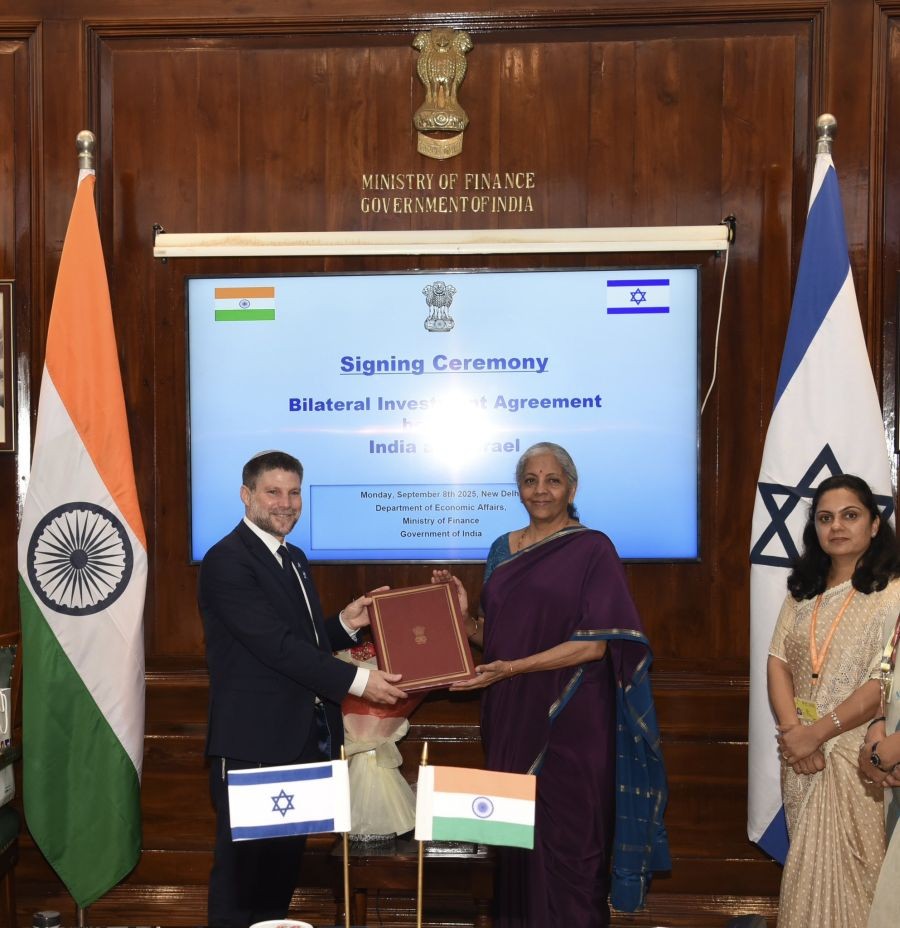 Landmark India-Israel bilateral investment pact comes into force. (IANS Photo)