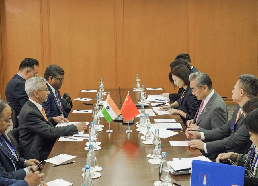 External Affairs Minister S. Jaishankar meets Chinese Foreign Minister Wang Yi on the sidelines of the ASEAN-related meetings in Manila, Philippines, on July 22, 2026. (IANS/X/@DrSJaishankar Photo)