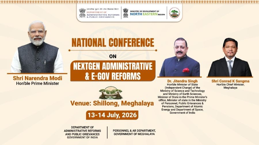 Centre, Meghalaya to host two-day national conference on NextGen administrative reforms from July 13. (IANS Photo)