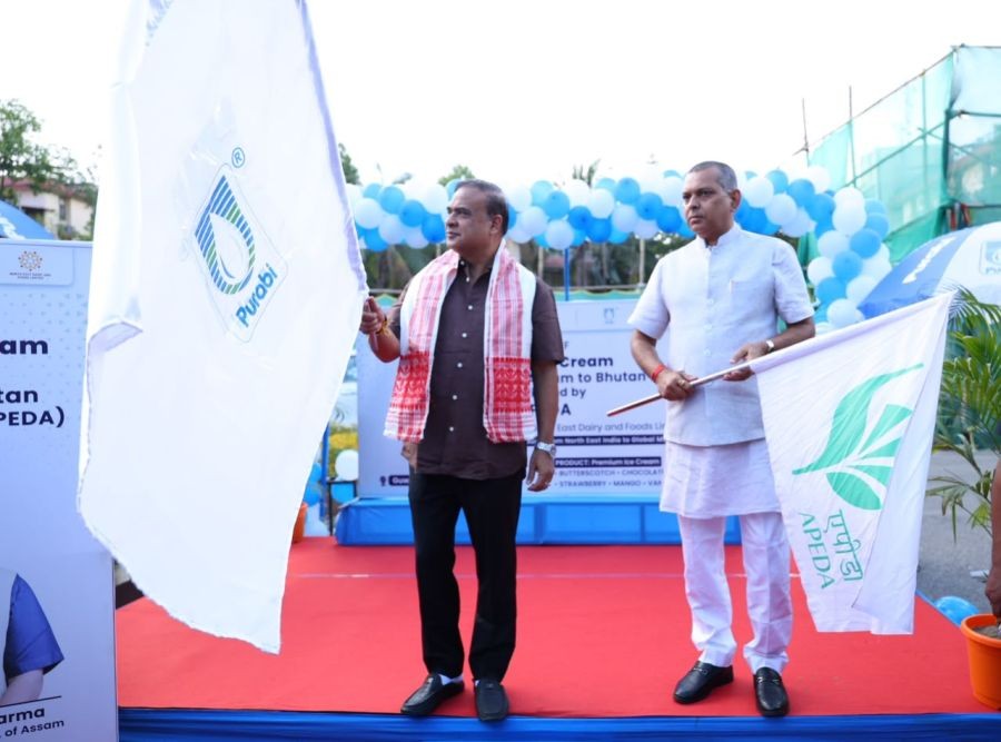Assam sends first-ever commercial export of dairy products to Bhutan. (IANS Photo)