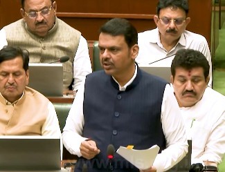 'Abuse me, but don’t defame Maharashtra': CM Fadnavis on Oppn's 'Missing Link' landslide charge. (IANS Photo)