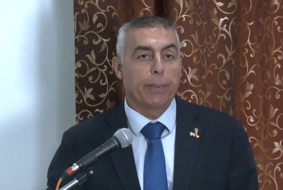 Palestinian Ambassador to India, Abdullah M Abu Shawesh. (IANS Photo)