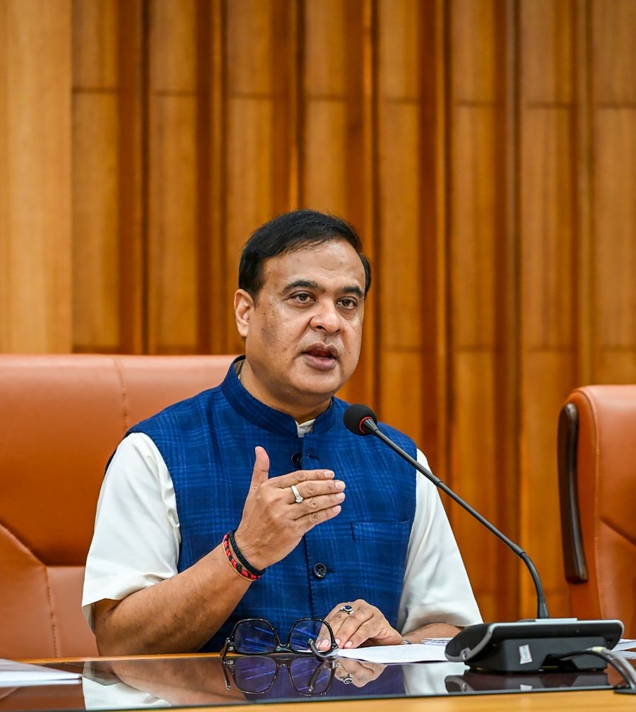 Assam Chief Minister Himanta Biswa Sarma addresses a press conference in Guwahati on July 10, 2026. (IANS File Photo)
