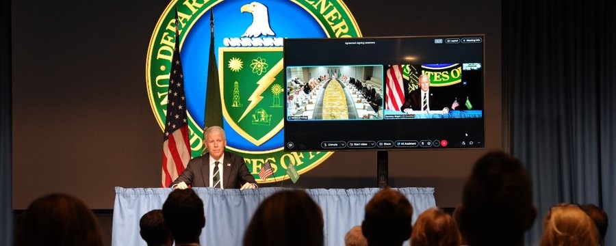US, Saudi Arabia sign landmark civil nuclear pact. (IANS Photo)