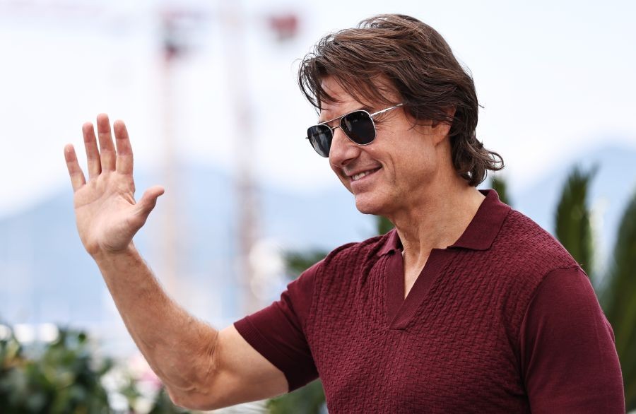 Actor and producer Tom Cruise arrives for a photocall for the film "Mission: Impossible - The Final Reckoning" at the 78th edition of the Cannes Film Festival in Cannes, southern France, on May 14, 2025. (Xinhua via IANS File Photo)