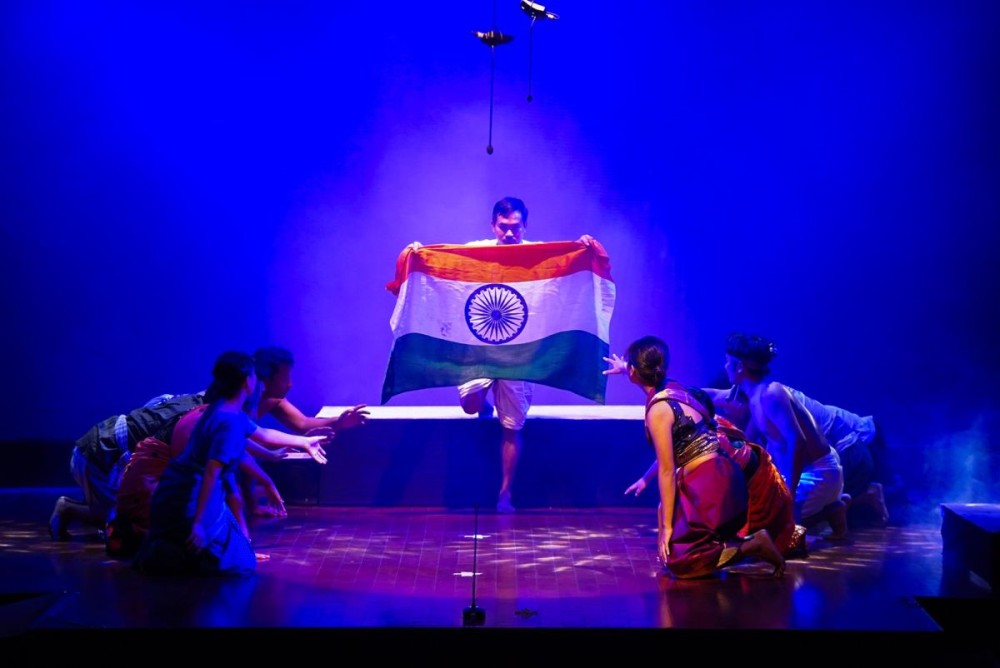 So-Li-Su Theatre, Nagaland presents physical theatre production ‘Voice from the past’ at the Town Hall, Dimapur on July 15. (Photo Courtesy: Toshiyanger Imchen)