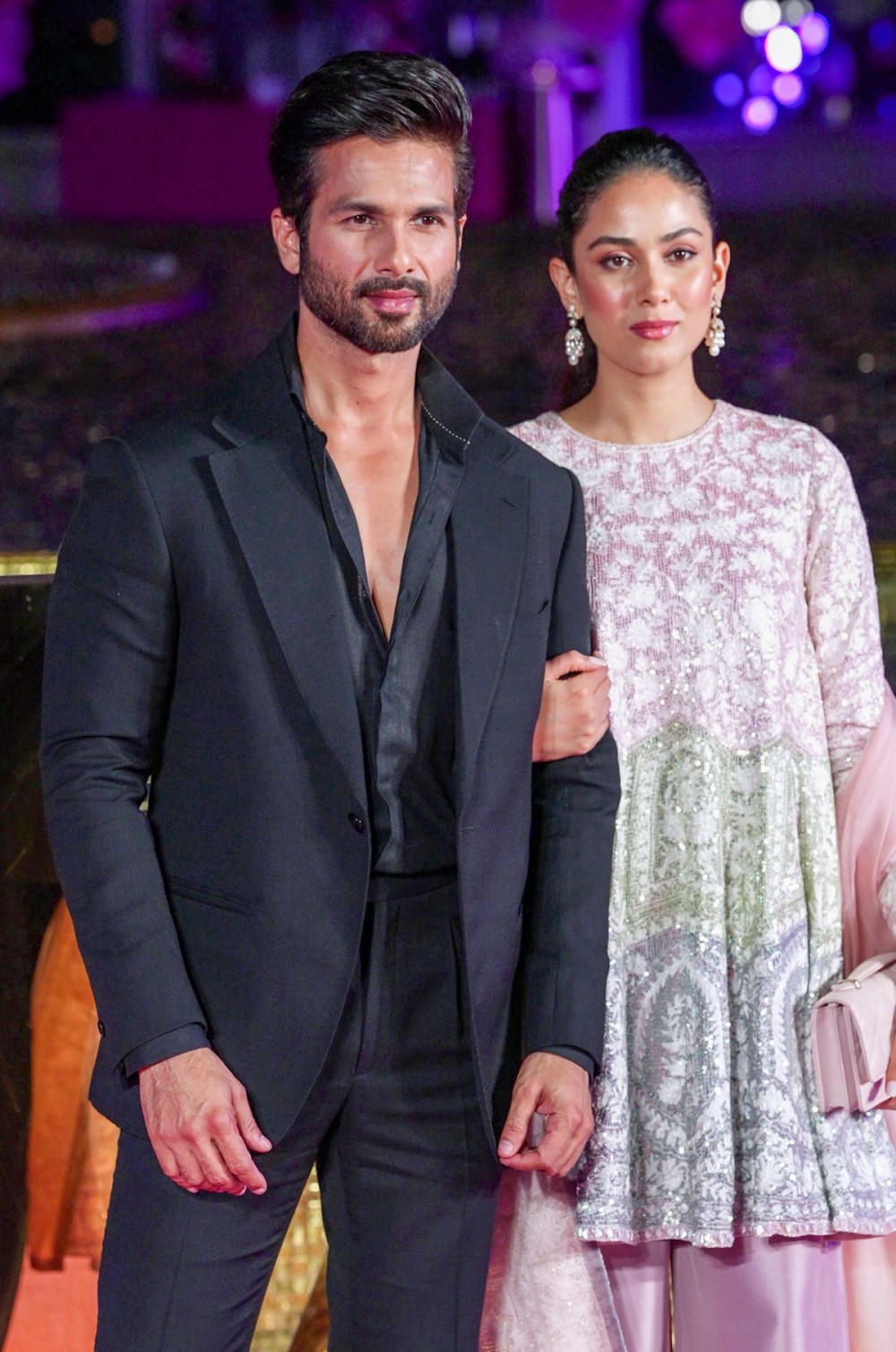 Mumbai: Actor Shahid Kapoor and his wife, Mira Rajput Kapoor, at the Nita Mukesh Ambani Cultural Centre's 3rd Year Anniversary Celebration in Mumbai on Friday, April 3, 2026. (Photo: IANS)