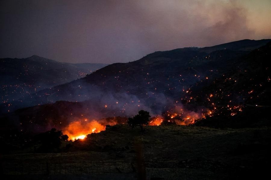Expert warns Western Europe warming faster than global average as wildfire risk escalates (File photo: Xinhua)