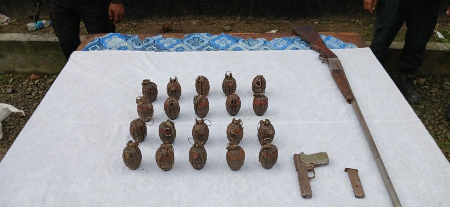Seven militants arrested in Manipur; arms, ammunition seized. (Photo source: Manipur Police)