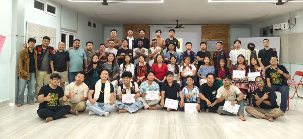 Participants and the Adivasi Lives Matter team during the workshop. (Photo Courtesy: ALM)