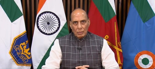 Military modernisation and future-ready defence sector is govt's top priority: Rajnath Singh (Photo: Rajnath Singh's X account)