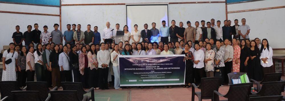 Officials along with the participants during the training held at the Multi-Purpose Hall in Zunheboto on August 13. (Morung Photo)