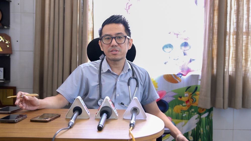 Dr Akumtoshi, paediatrician at Zion Hospital and Research Centre, Dimapur.
