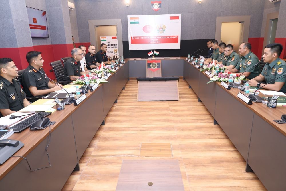 India, Indonesia discuss strengthening defence cooperation, enhancing expertise exchanges (Photo courtesy Indian Army's ADGPI X account)