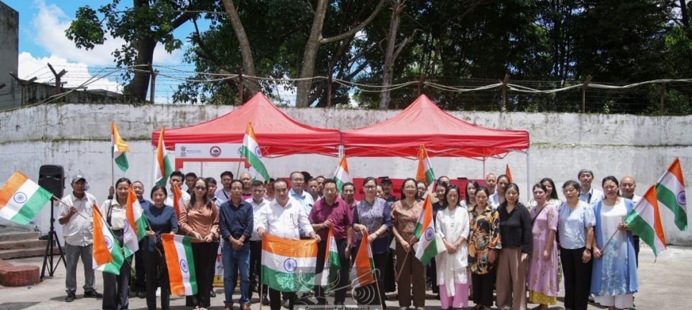 “Har Ghar Tiranga” Exhibition 2026, a collaborative initiative between the Department of Art & Culture and the Home Department, began on August 10. (DIPR Photo)