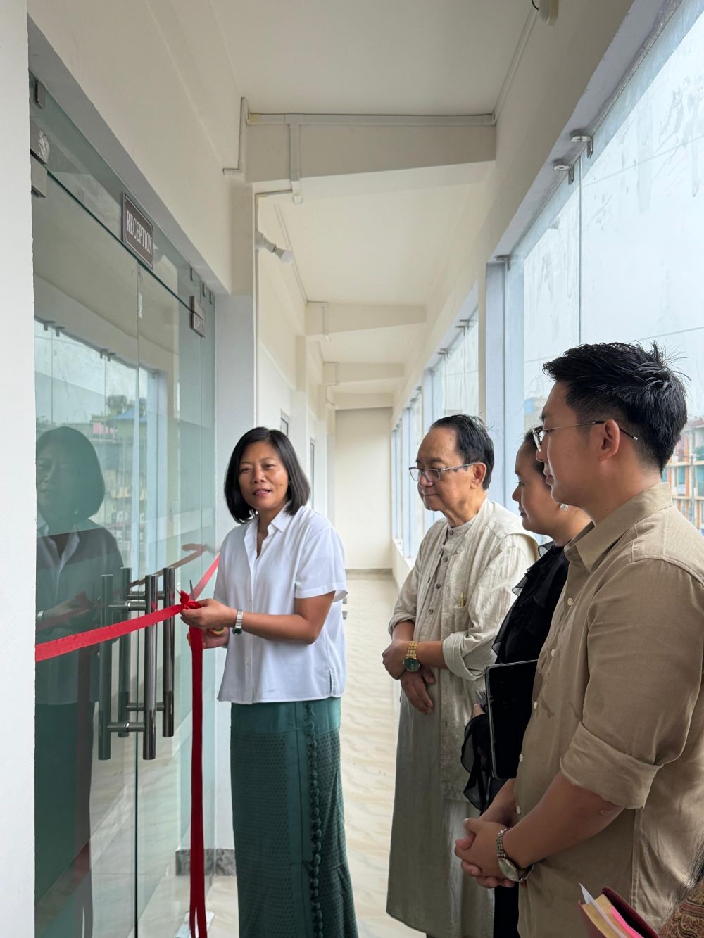 Advisor Jakhalu formally inaugurates the new branch of Kinimi School of Music in Dimapur on August 5.