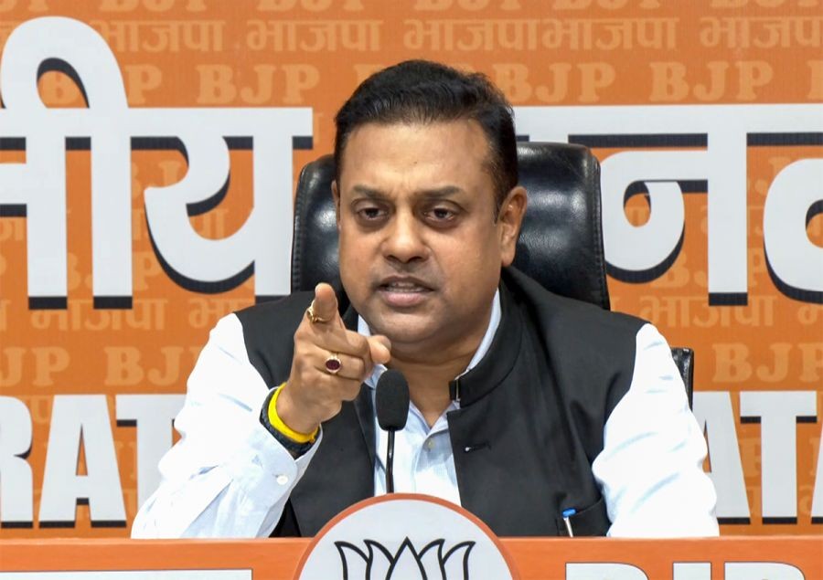 Bharatiya Janata Party (BJP) MP Sambit Patra addresses a press conference in New Delhi on July 29, 2026. (IANS Photo)
