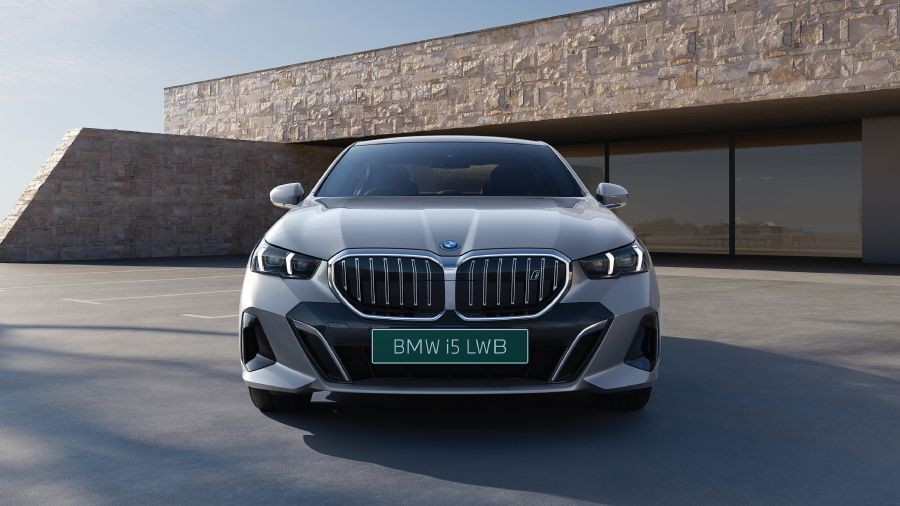 BMW unveils its first India-made EV sedan car (Photo: BMW)