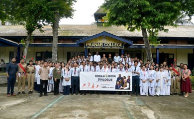 Khelo India Samvaad held across Nagaland colleges, schools