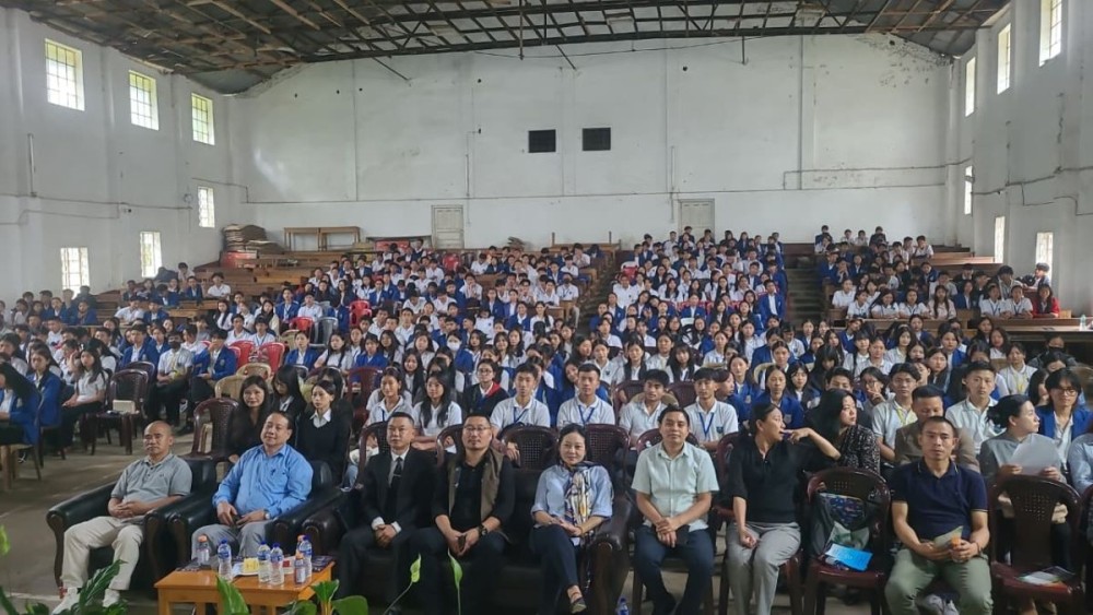 Dignitaries with participants of consumer awareness programme at Kohima College on August 18. (Morung Photo)