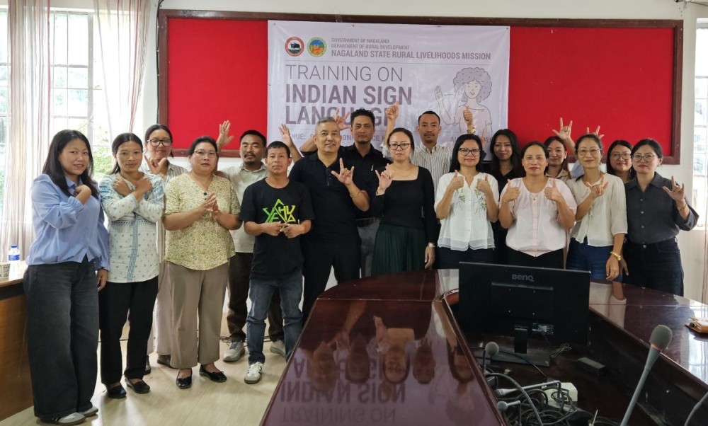 NSRLM conducts Indian Sign Language training for field staff