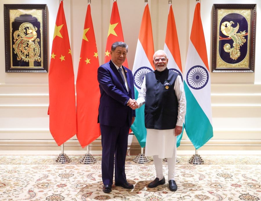 Prime Minister Narendra Modi with President of China Xi Jinping during a bilateral meeting in New Delhi on September 12, 2026. (Photo: IANS/PMO)