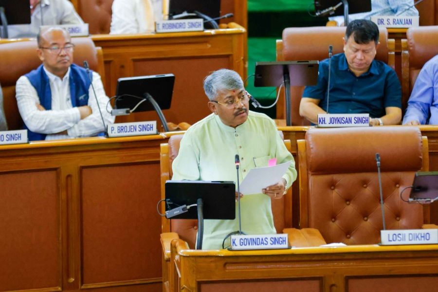 All must join hands to restore peace and normalcy in Manipur: Home Minister (Photo courtesy Manipur Information Dept)