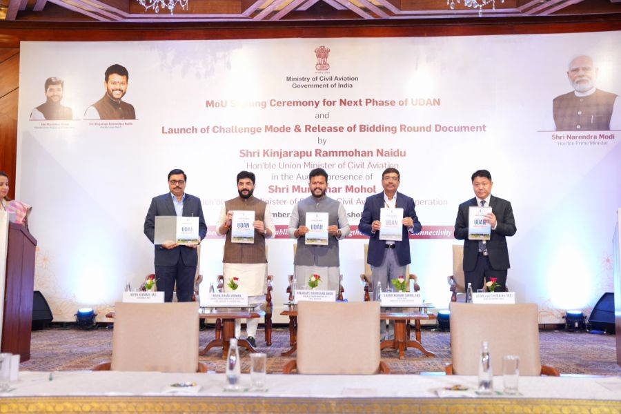 21 states and UTs board new UDAN scheme: Civil Aviation Minister (Photo courtesy Civil Aviation Minister K. Ram Mohan Naidu X handle)