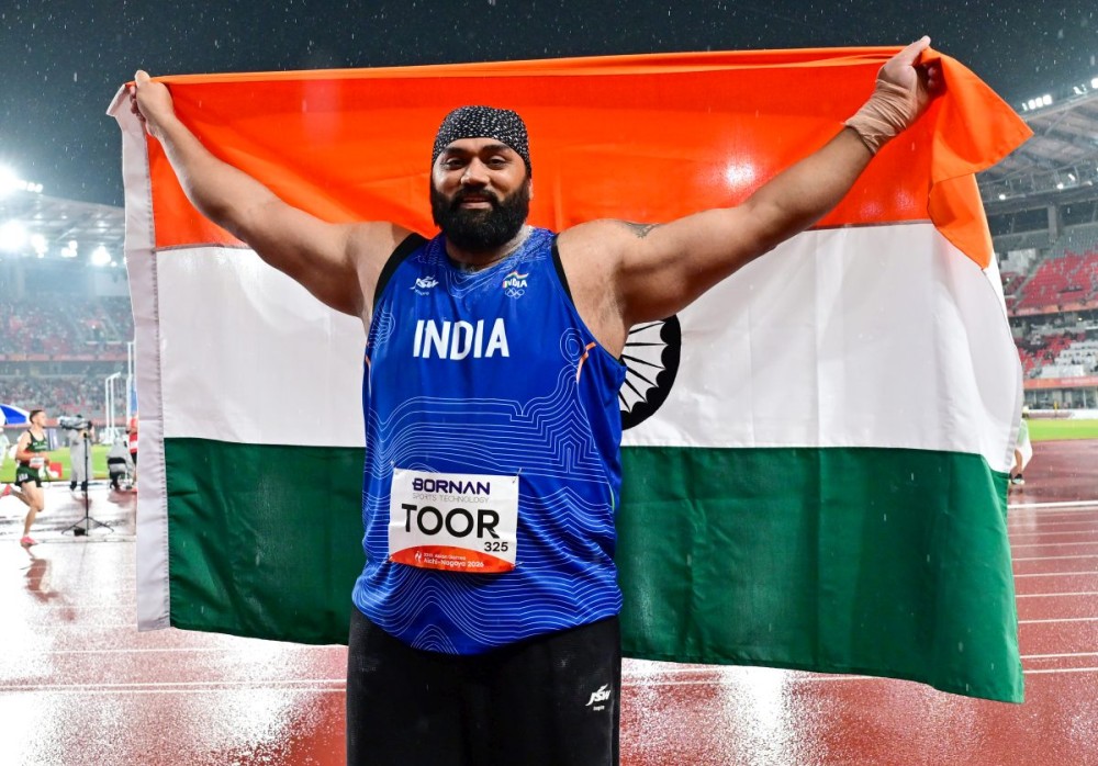 Asian Games: Tajinderpal Singh Toor’s title defence ends with silver in shot put