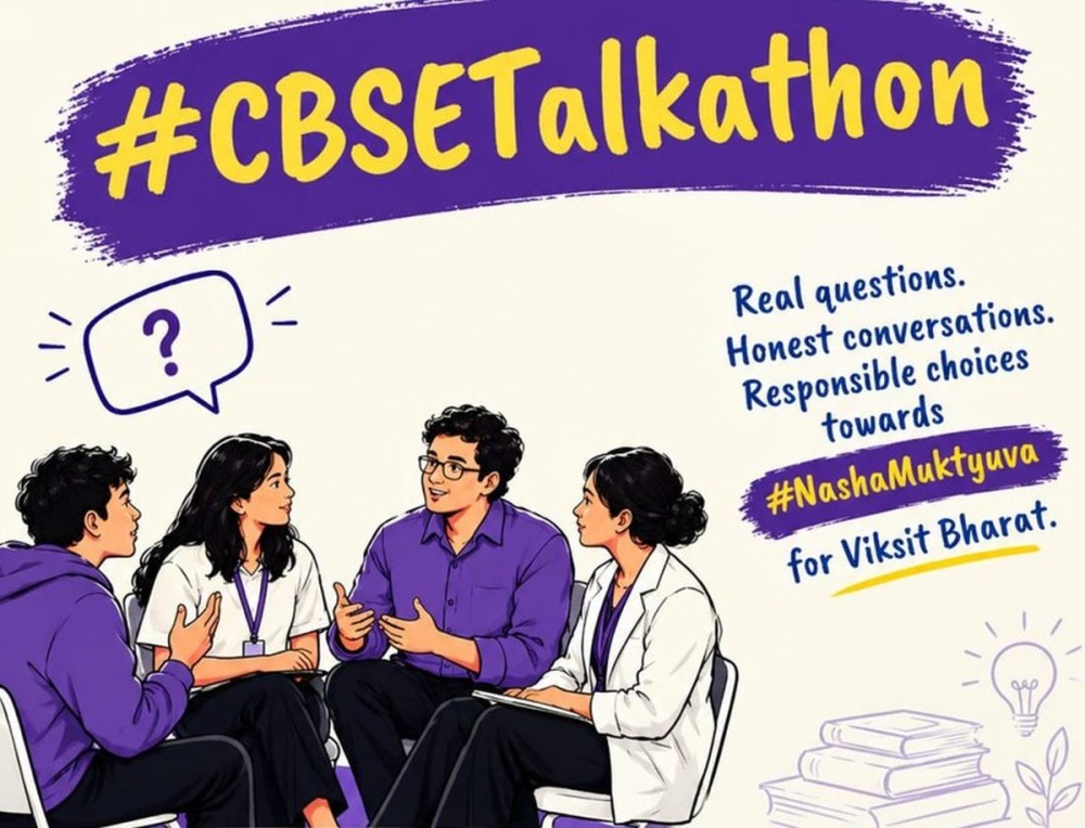 CBSE Talkathon: Experts warn youth against drug myths, urge early reporting
