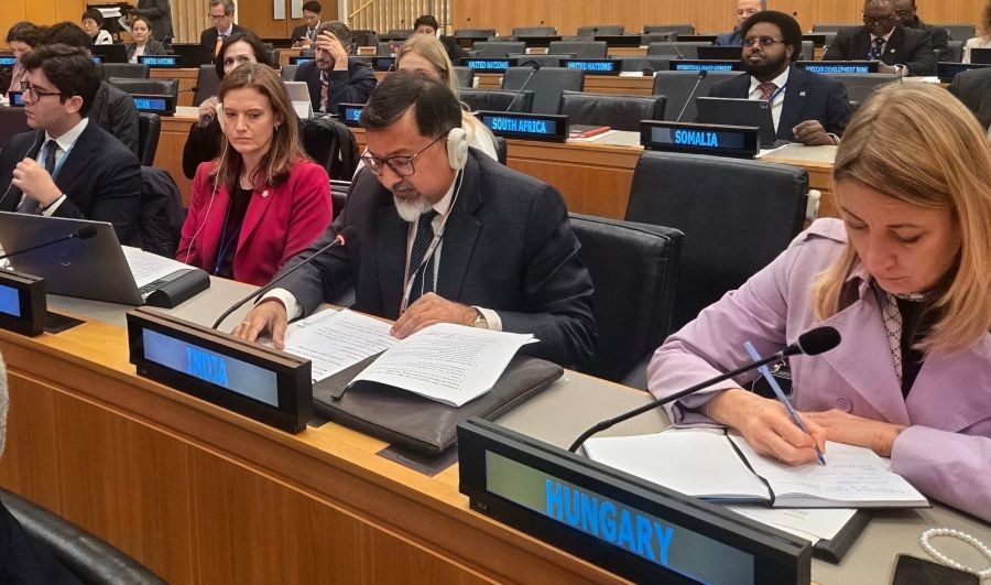 Secretary (Economic Relations), Ministry of External Affairs (MEA), Sudhakar Dalela, participated in the Annual Ministerial Meeting of the Least Developed Countries (Image Credit: X/@MEAIndia)
