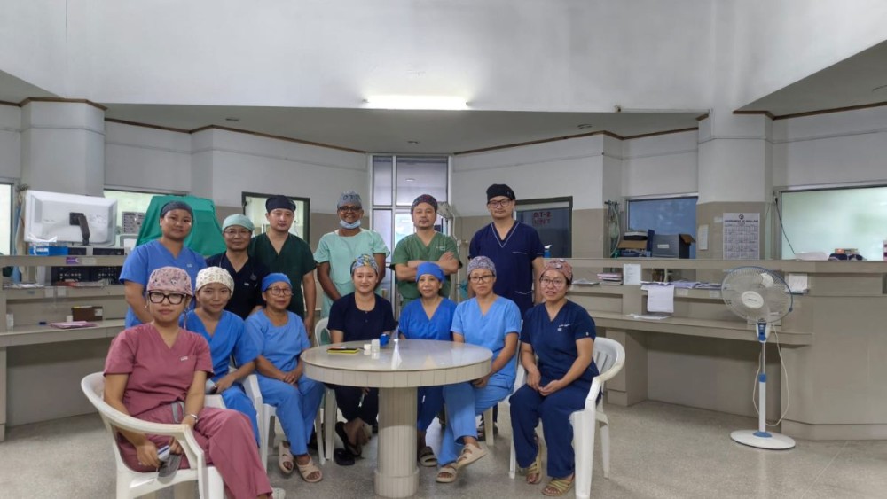 The operating team of NHAK. (Photo Courtesy: Dr Yanthan)