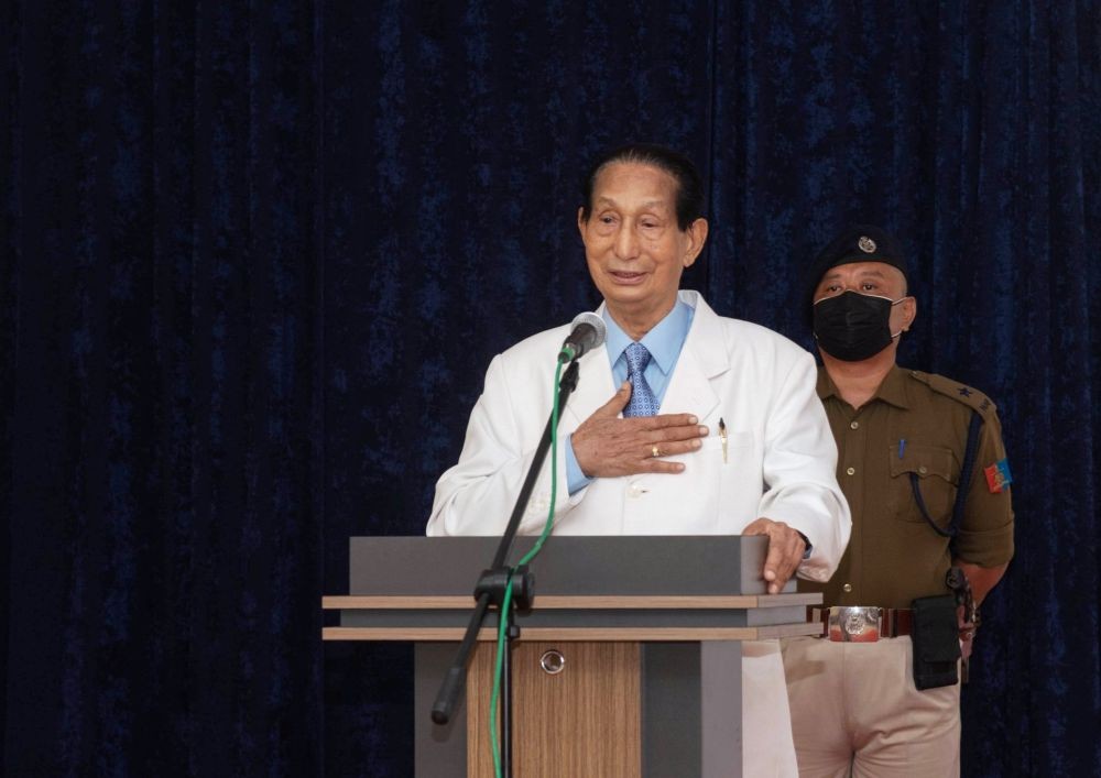 Dr SC Jamir, Former Nagaland chief minister and ex-governor. (Morung file Photo)