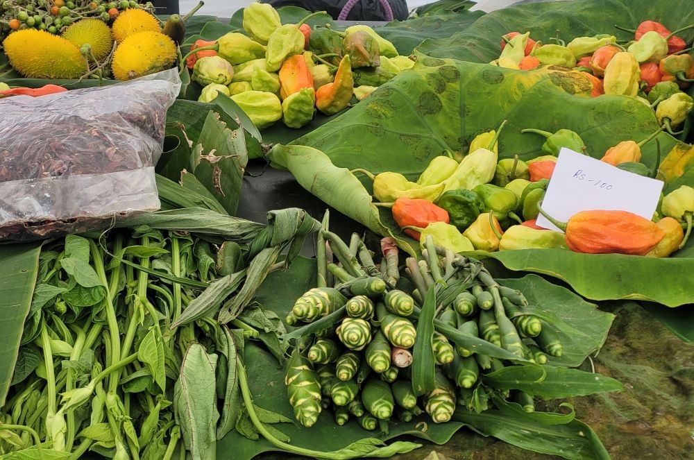 Agricultural produces from Nagaland are seen in this file photo. The Nagaland Cooperative Policy, 2026 envisages cooperative-led economic clusters as a means of developing markets for Nagaland’s rural produce. (Morung File Photo)