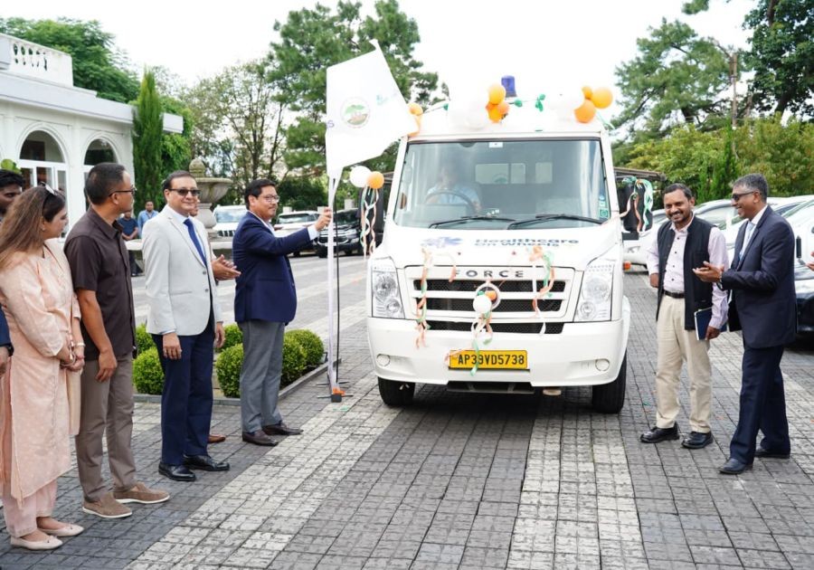 Meghalaya CM launches three mobile medical units to boost last-mile healthcare. (IANS Photo)