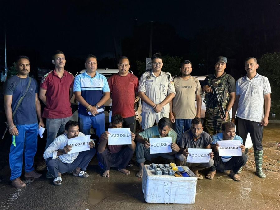 Security forces seize meth tablets worth over Rs 2.5 crore; arrest five in Assam. (Photo source: Assam Rifles)