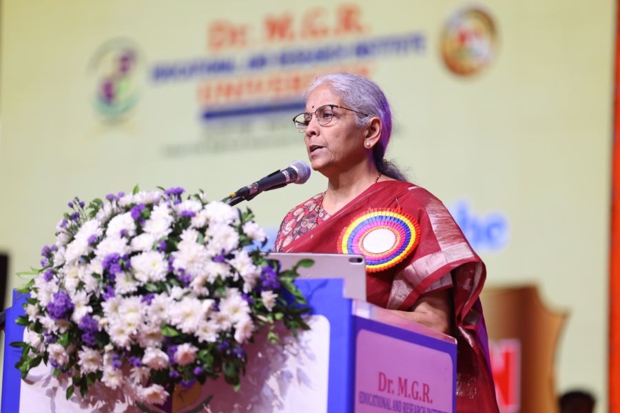 ‘You must lead, put country first’: FM Sitharaman to Gen Z, Gen Alpha (Image: X/@nsitharamanoffc)