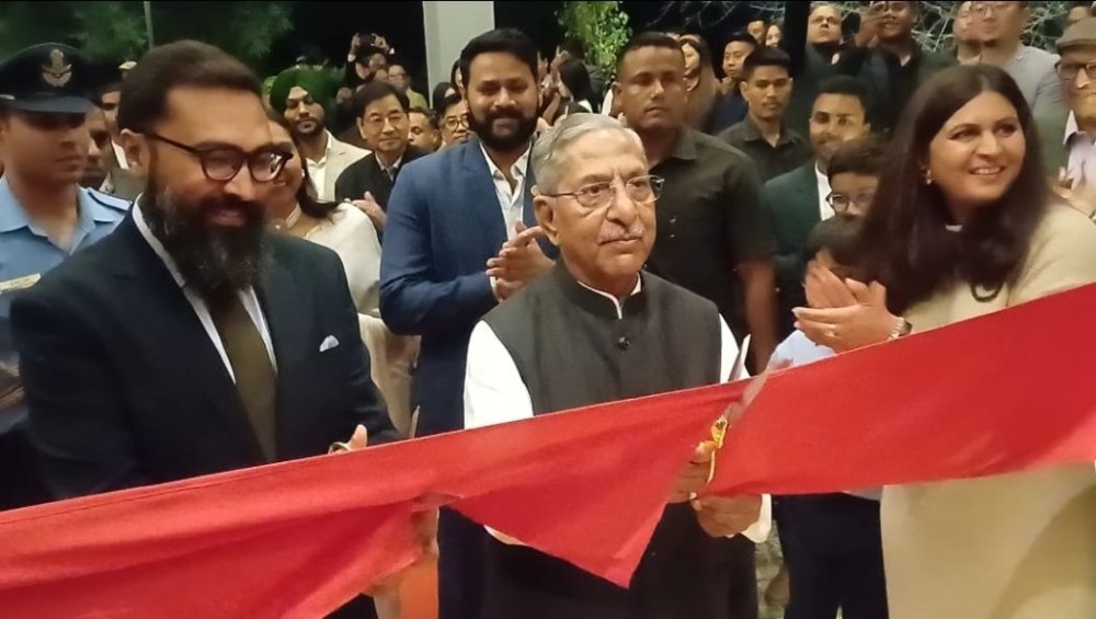 Governor Nand Kishore Yadav inaugurates Polo Hotel Kohima on October 24. (Morung Photo)